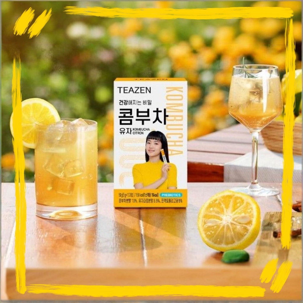 TEAZEN Kombucha Citron (Aromatic Yuzu Refresh)