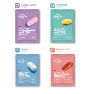 [Grace Day] Daily Mask Sheet 1 ชิ้น Hydrating Soothing K-Beauty Skin Care