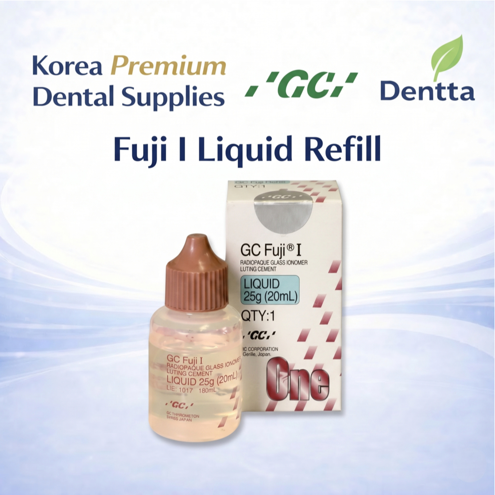 GC Fuji I Liquid Refill Glass Ionomer Dental วัสดุอเนกประสงค์ 25g 20mL