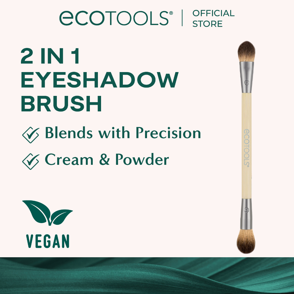 EcoTools Cream & Powder Dual-Ended Eye Brush