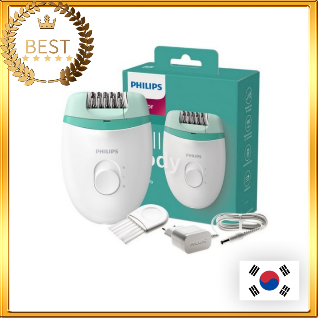 [Philips] Satinelle Essential Epilator เครื่องกําจัดขนแบบมีสายขนาดกะทัดรัด BRE224