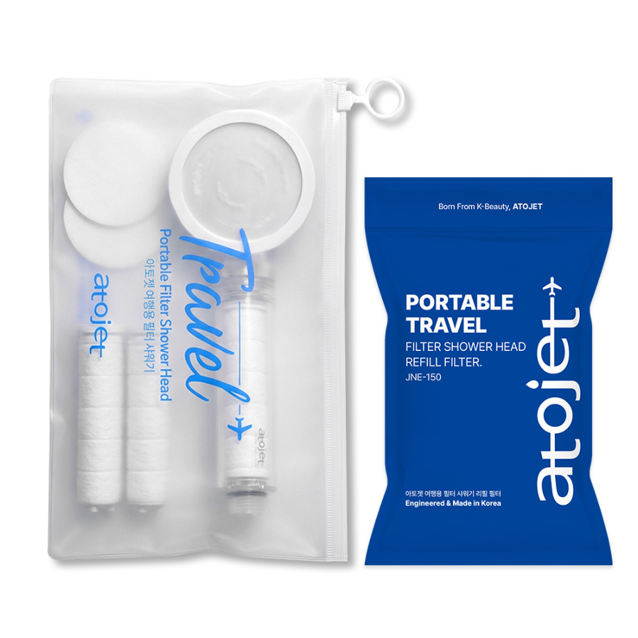 ชุดฝักบัวกรองเดินทาง Atojet พร้อมกระเป๋า