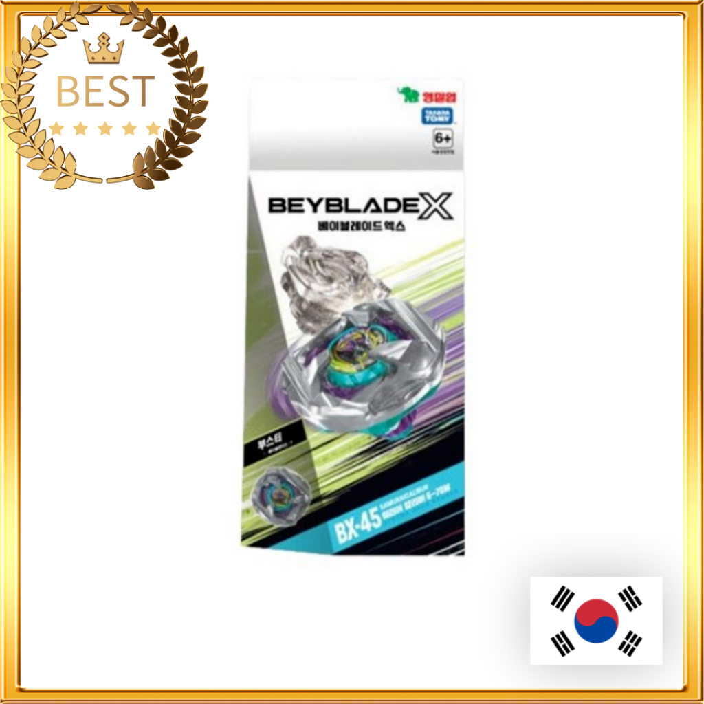 [TAKARA TOMY] Beyblade X BX-45 Booster Samurai Calibur 6-70M / เวอร์ชั่นเกาหลี