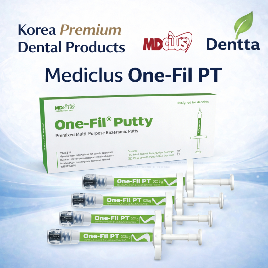 Mediclus One-Fil PT Kit 0.25g x 4 หลอดชุดวัสดุทันตกรรมเกาหลี