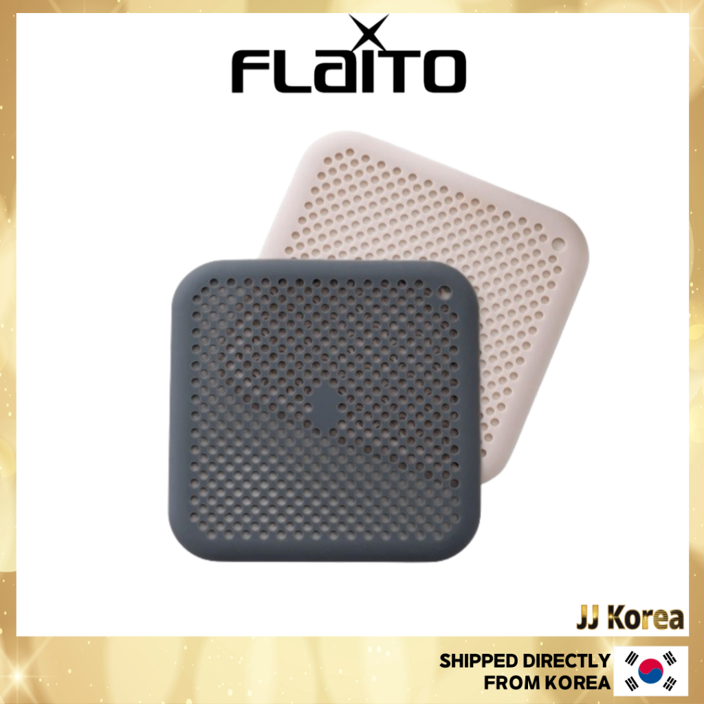 [FLAITO] ฝาปิดท่อระบายน้ำซิลิโคน ดักเส้นผม ป้องกันกลิ่น และการอุดตัน