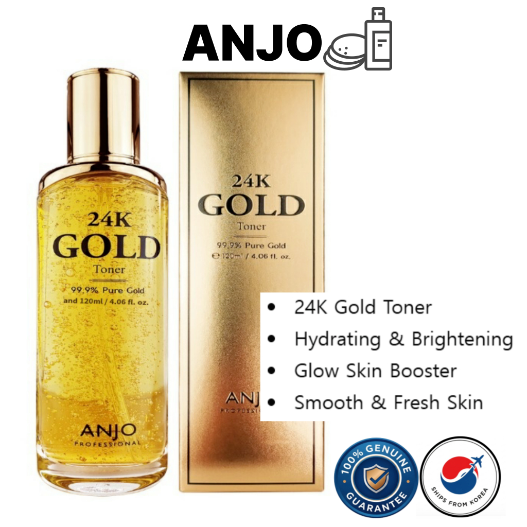Anjo Professional 24K Gold Toner (120ml)