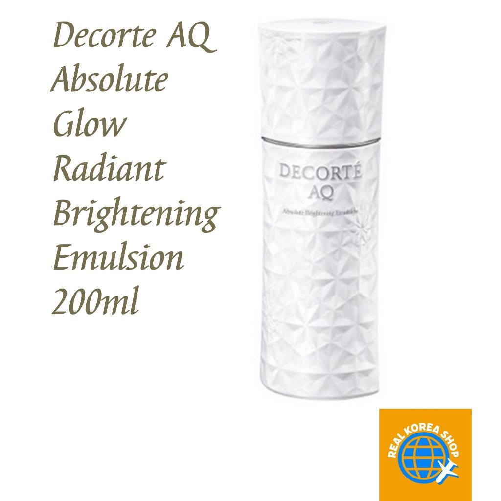 Decorte AQ Absolute Glow Radiant Brightening Emulsion 200ml