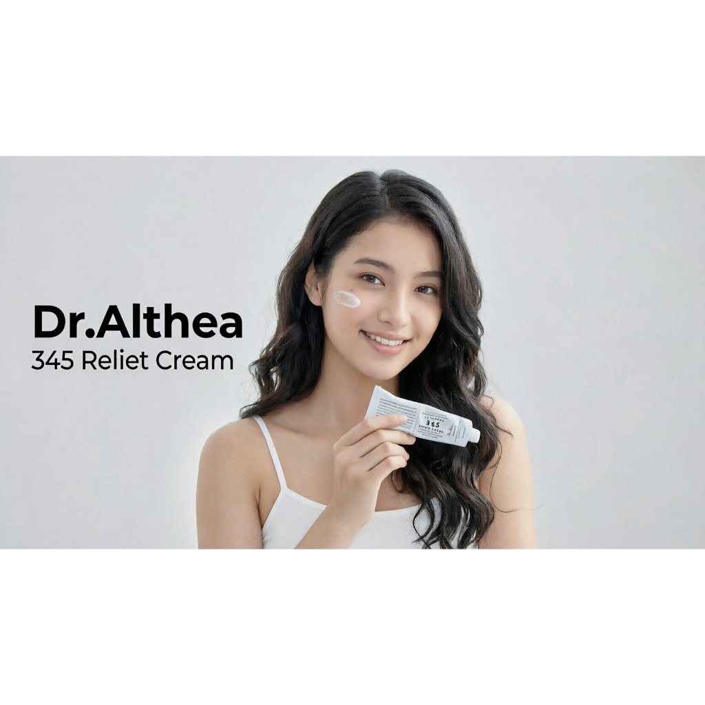 Dr.Althea 345 Relief Cream, Soothing Hydrating Facial Moisturizer 50ml