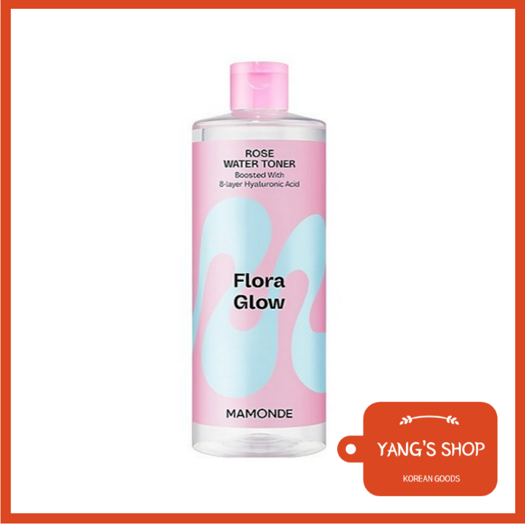 [Mamonde][แพ็คเกจใหม่] Vegan Rose Water Toner 500ml / Soothing & Mosturizing Toner