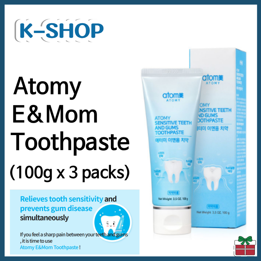ATOMY อีแอนด์มัม ยาสีฟัน 100g