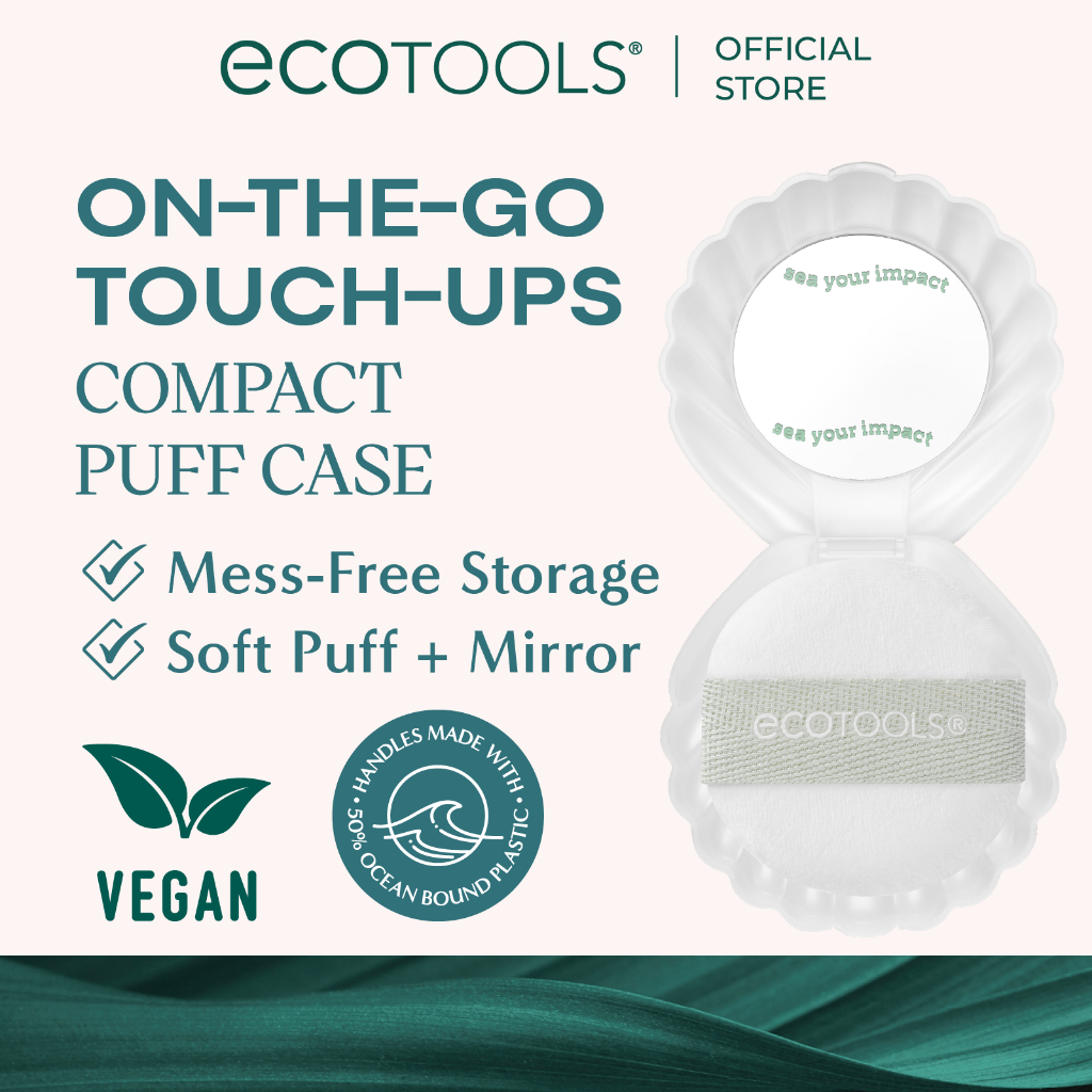 EcoTools Sea Gems Pearl Puff + Case