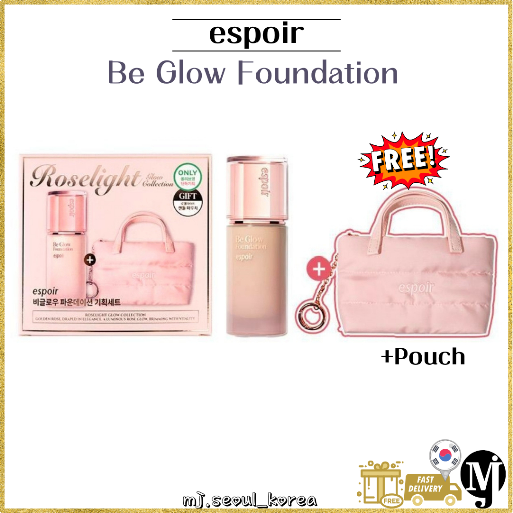 Espoir Be Glow Foundation 10 สี