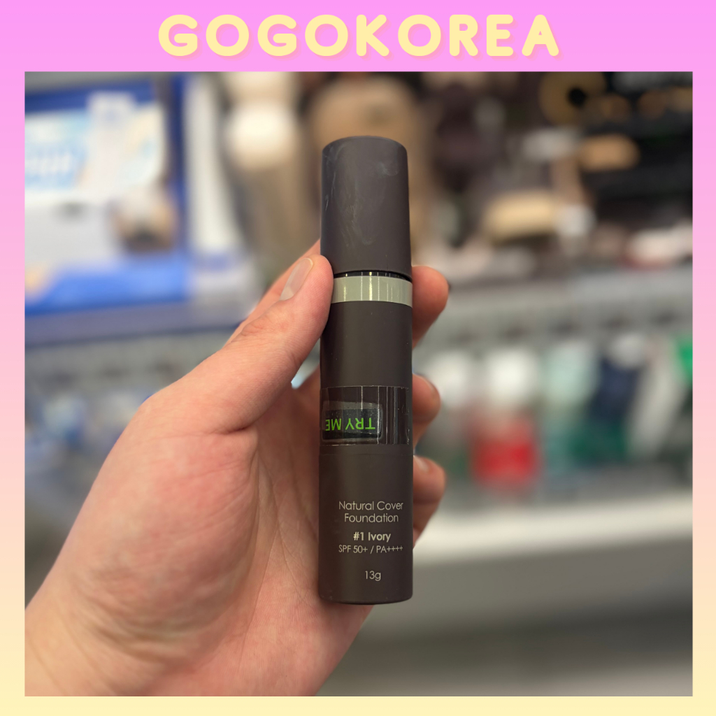 [OBgE] Natural Cover Foundation SPF50+ PA++++ 13g | รองพื้น 3 in 1 | ปกปิดผิวภายใน 3 วินาที | ลบรูขุมขนอย่างทรงพลัง | ติดแน่นสมบูรณ์