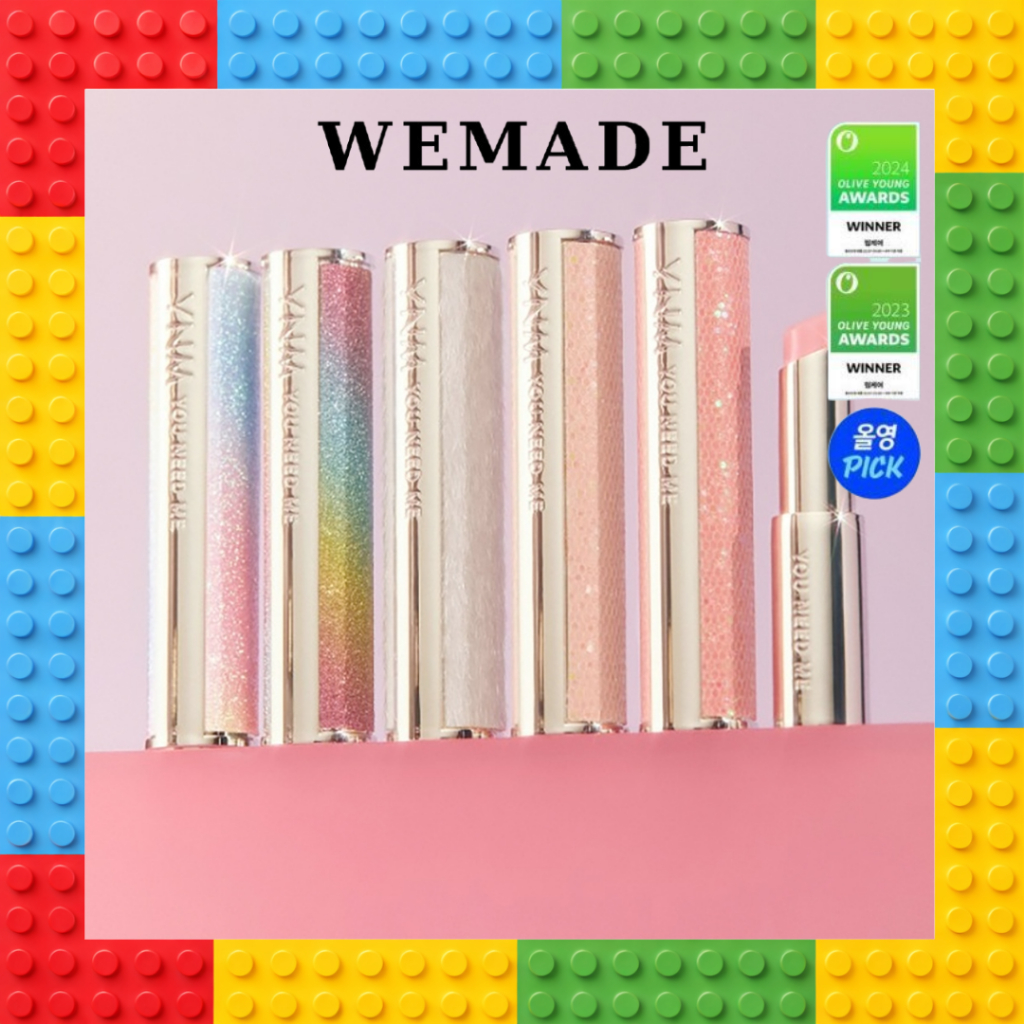 [YNM] Candy Honey Lip Balm 3g (5 เฉดสี) - ยูนิคอร์น / รุ้ง / ส้ม แดง / ชมพูอ่อน / เป็นธรรมชาติ