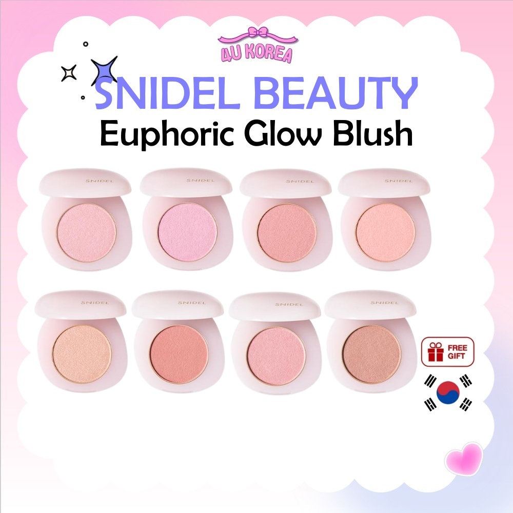 SNIDEL BEAUTY Euphoric Glow Blush – 8 สี / K-BEAUTY
