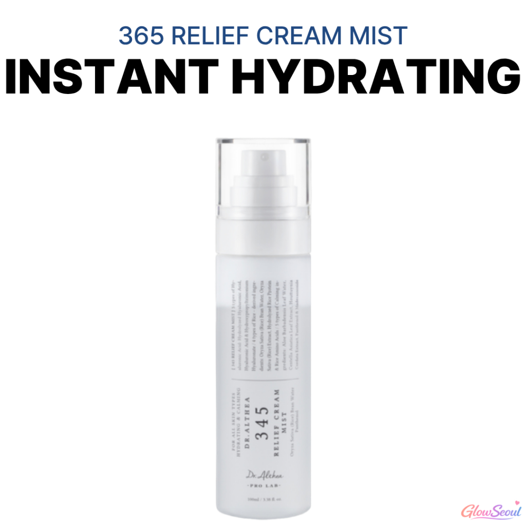 [dr. althea] 345 Relief Cream Mist 100ml Hydrating & Soothing Face Mist Moisture Boost Spray