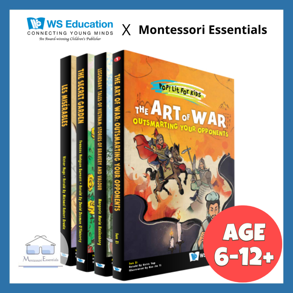 WS E - ยอดนิยม! Lit for Kids (ครบชุด 6) (4 เล่ม) หนังสือเด็กอายุ 6-12 Pop! Lit สําหรับเด็ก