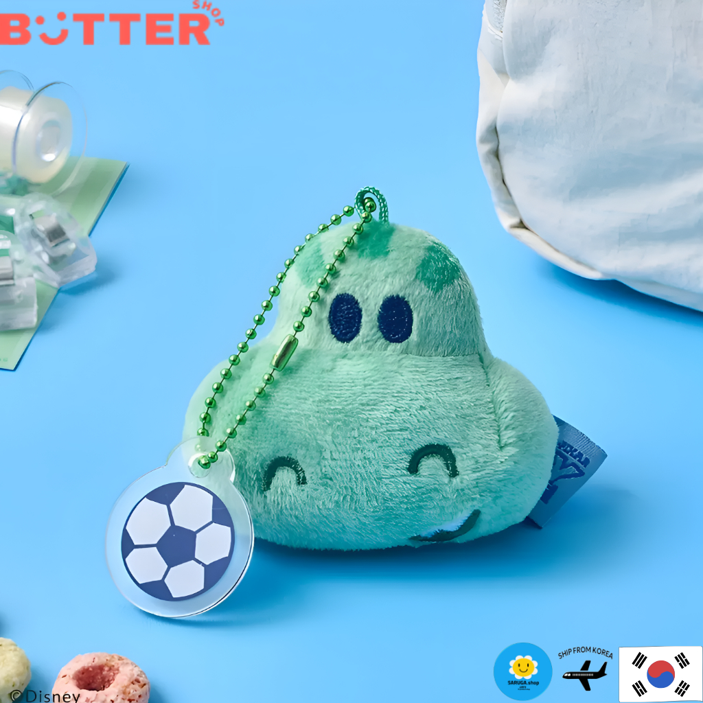 Butter Shop] Play Rex Face Keyring พวงกุญแจหน้า Play Rex พร้อมชาร์มกระเป๋าน่ารักKC