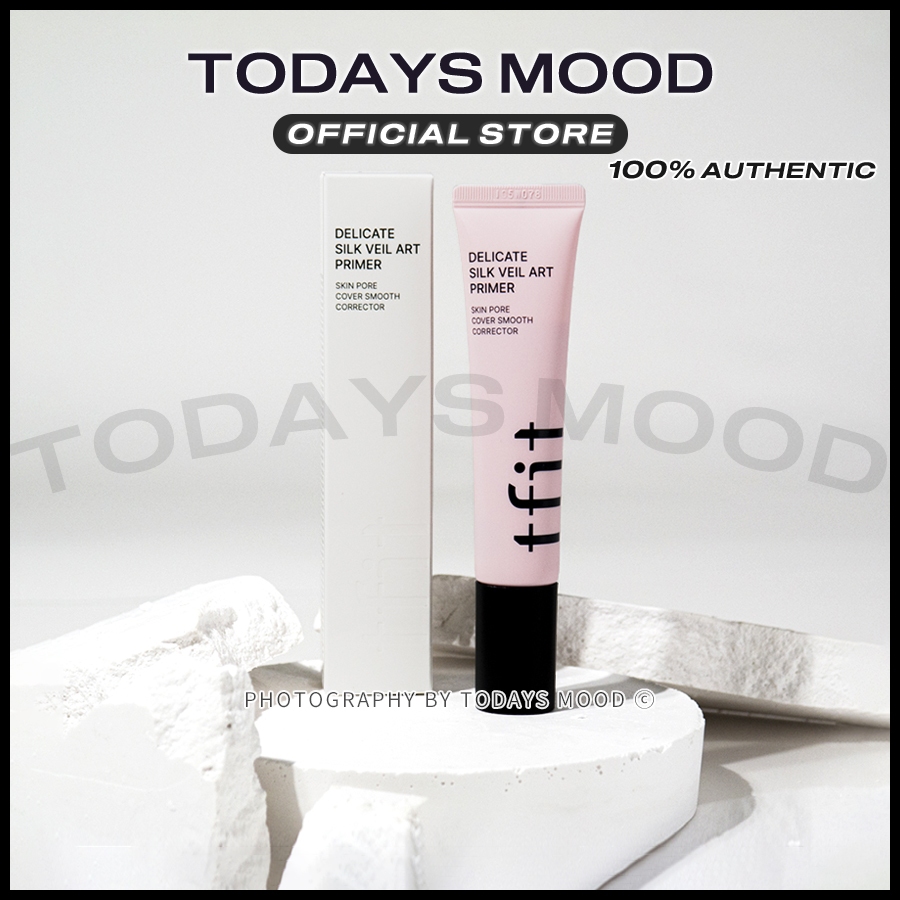 [tfit] Delicate Silk Veil Art Primer 30ml | เครื่องสําอางเกาหลี แผ่นกรองรูขุมขน Smooth calibration
