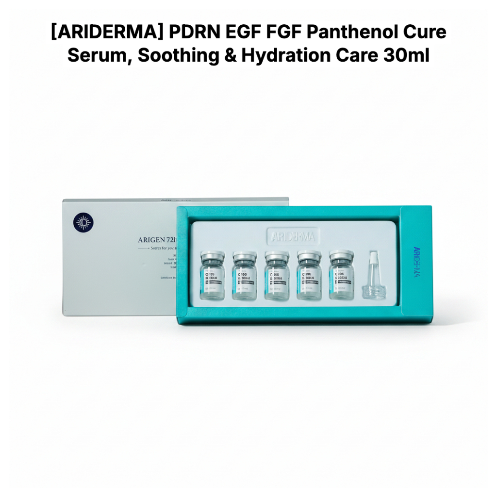 [ARIDERMA] PDRN EGF FGF Panthhenol Cure Serum, Soothing & Hydration Care 30ml
