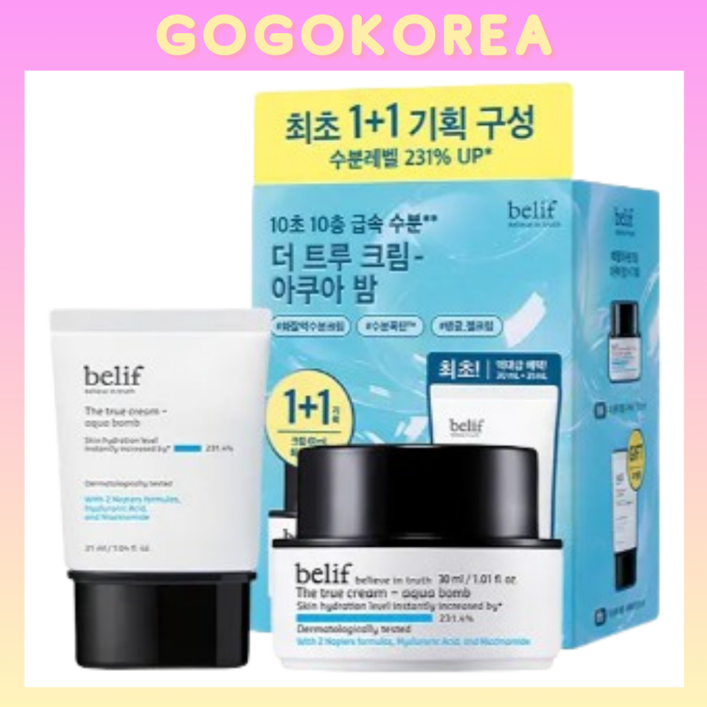 [belif] The true cream aqua bomb 30ml + 30ml