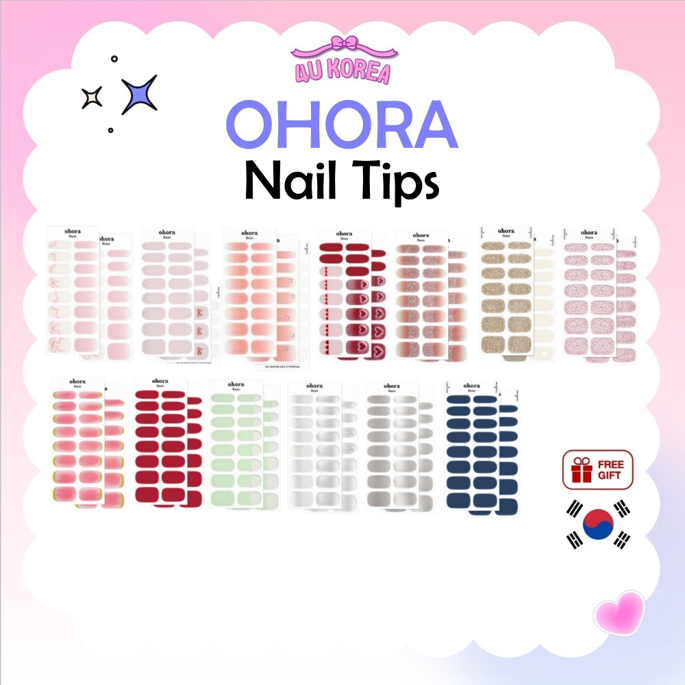 OHORA Nail Tips 13 ประเภท / K-BEAUTY