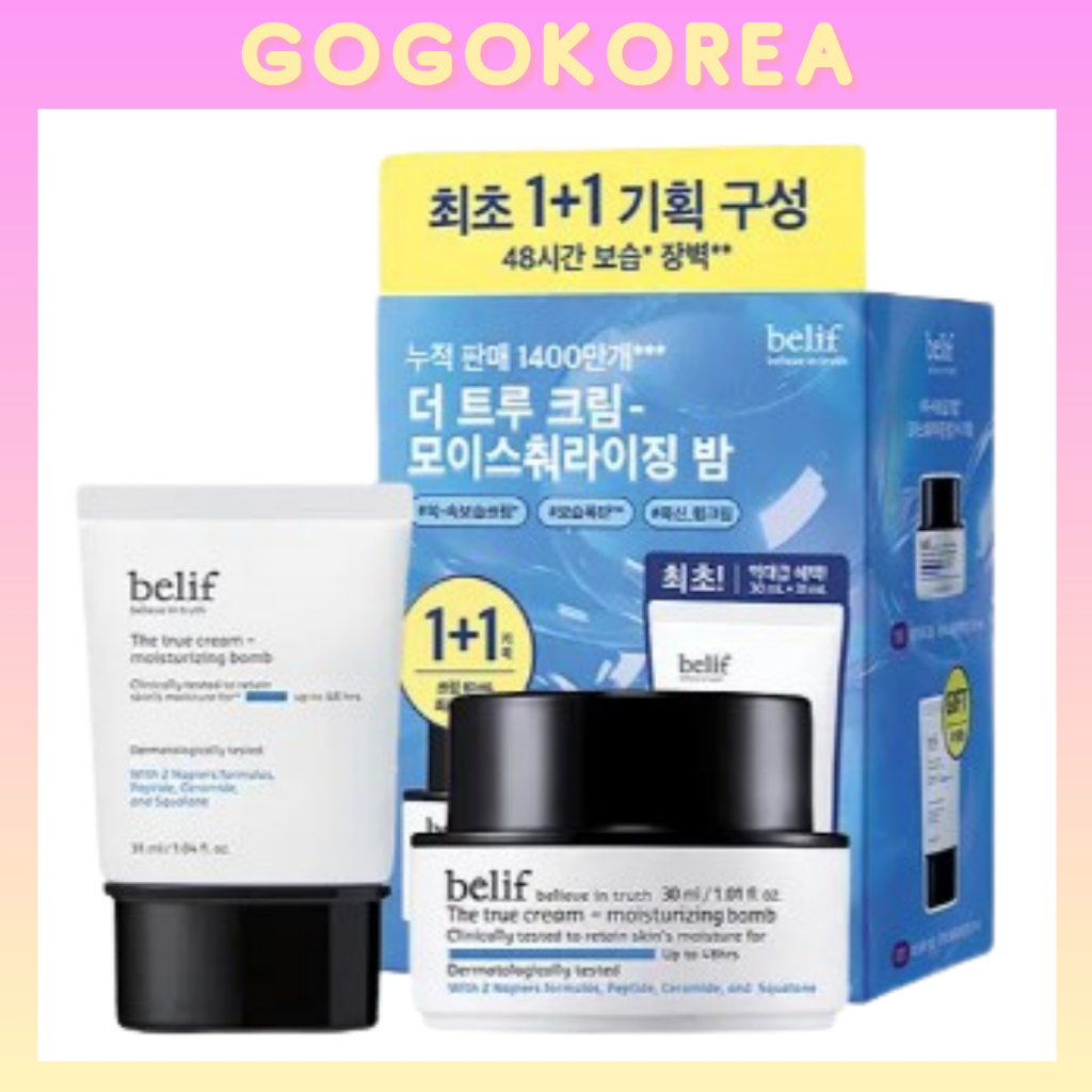 [belif] The True Cream Moisturizing Bomb 30ml + 31ml