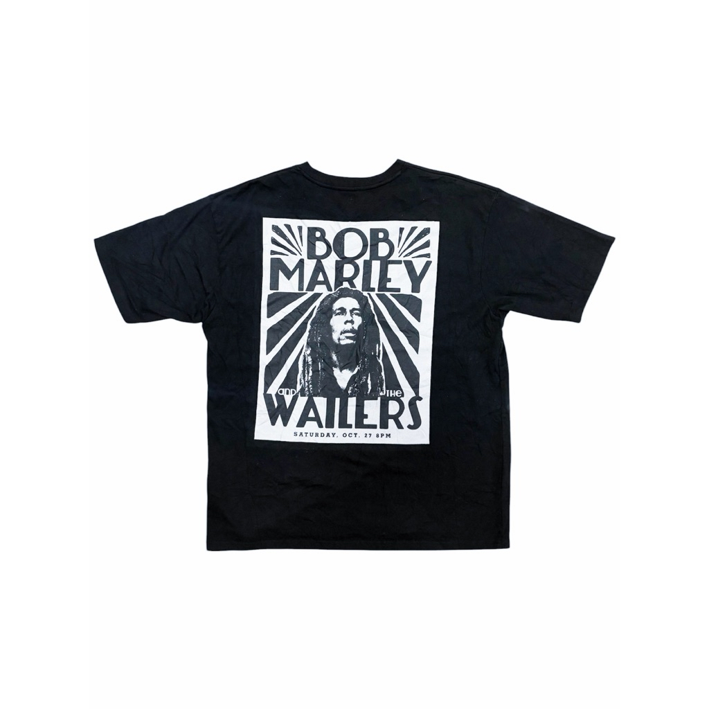 [เสื้อยืด] ⚫️Zion Rootswear Bob Marley (Size L)⚫️