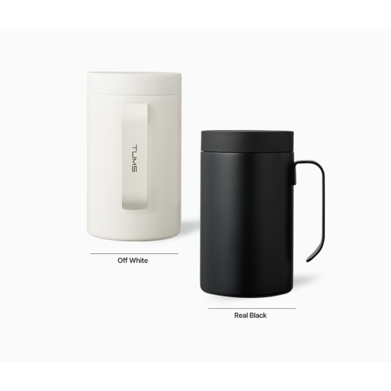 TUMS Extreme Modern Stainless Mug 460ml แก้วกาแฟฉนวนสุญญากาศ แก้วน้ําฝารั่วซึม (2 สี)