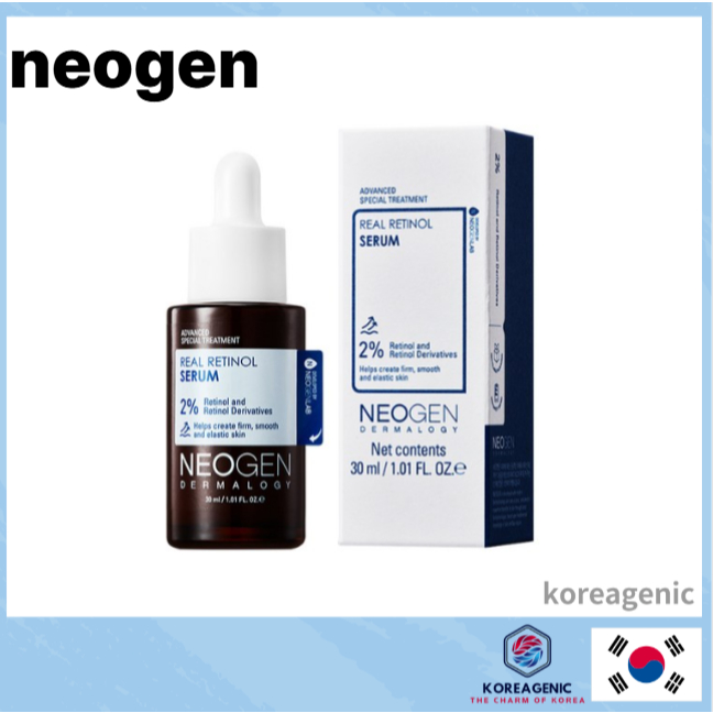 [neogen] Dermalogy Real Retinol Serum 30ml / Youthful glow, Smoot