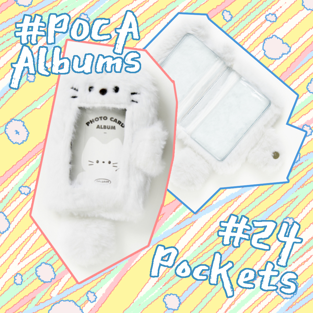 MUU MUU Cat Photocard Album (24 กระเป๋า)