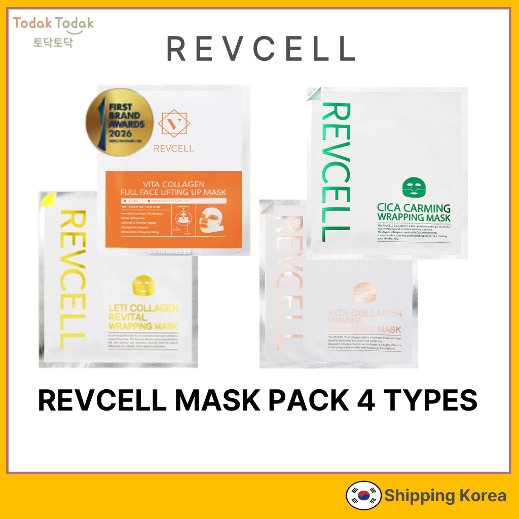 REVCELL Vita Collagen Full Face Lifting Up Mask 5 แผ่น