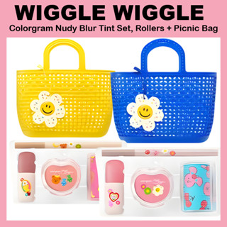 [WIGGLE WIGGLE] Colorgram Nudy Blur Tint Set, ลูกกลิ้งผม + ฟ…