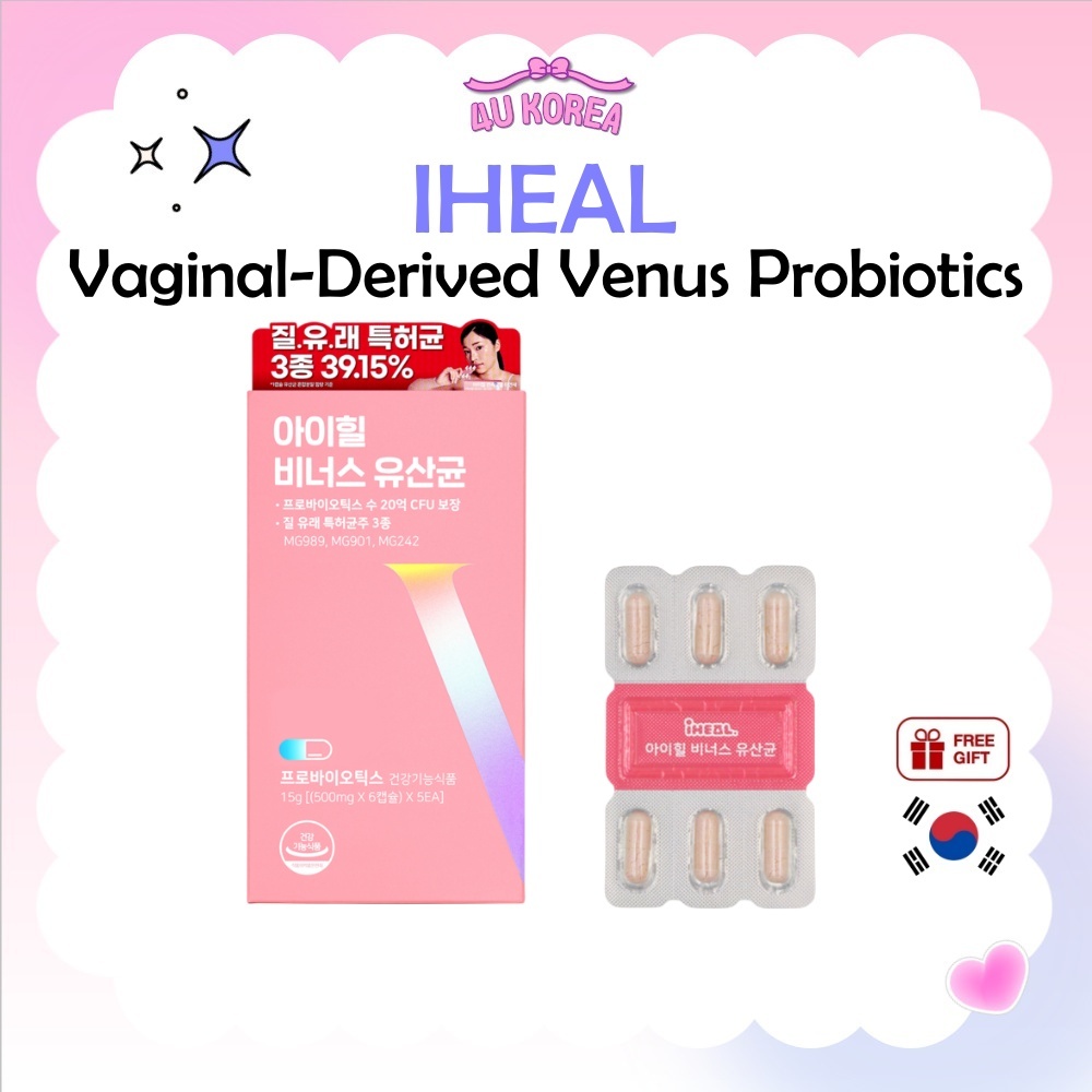 IHEAL Vaginal-Derived Venus Probiotics 30 แคปซูล / K-FOOD