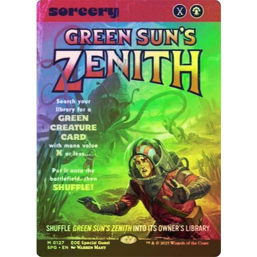 การ์ด EDH PlayTest - Green Sunes Zenith (สีเขียว)