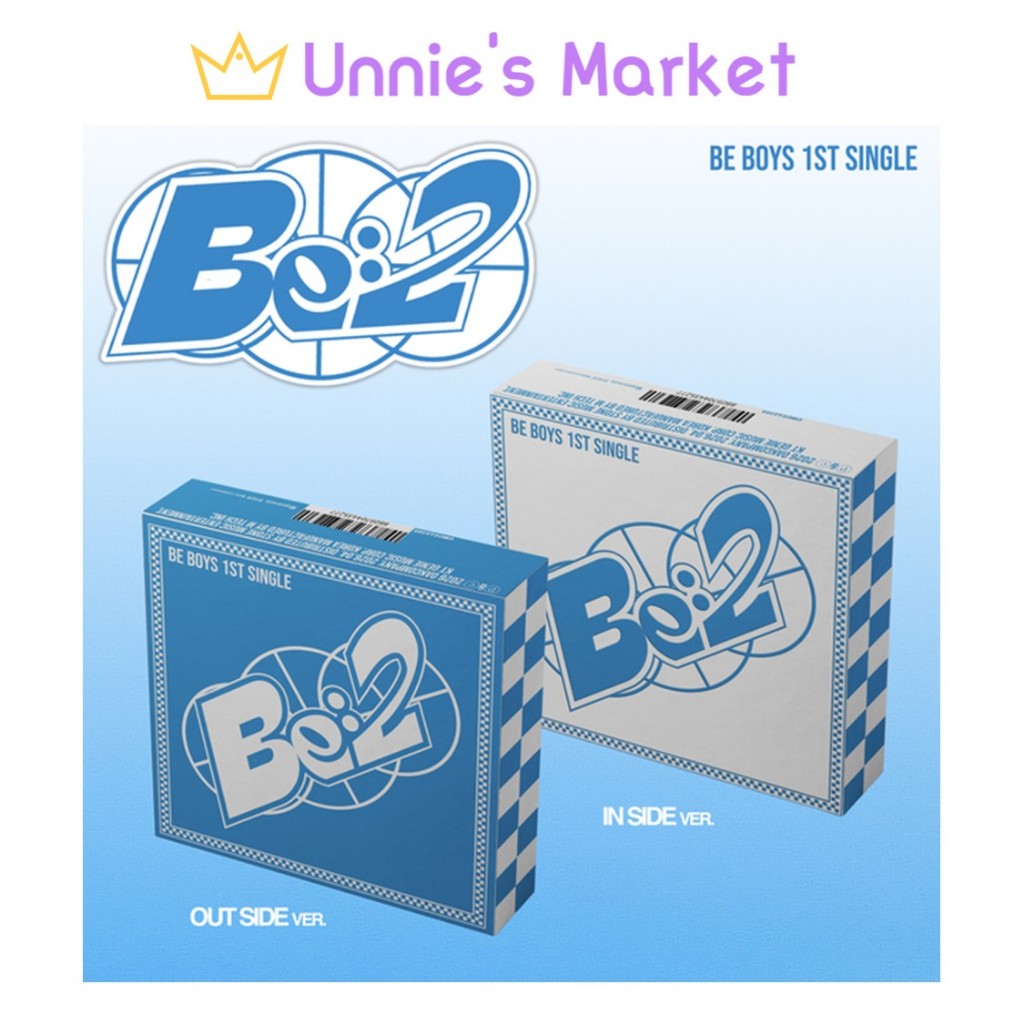 BE BOYS [BE:2] 1st Single Album (OUT SIDE ver. / IN SIDE ver.)
