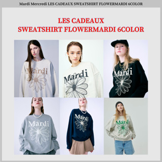 ❤️พร้อม Ship❤️ Mardi Mercredi SWEATSHIRT FLOWERMARDI 17 สี