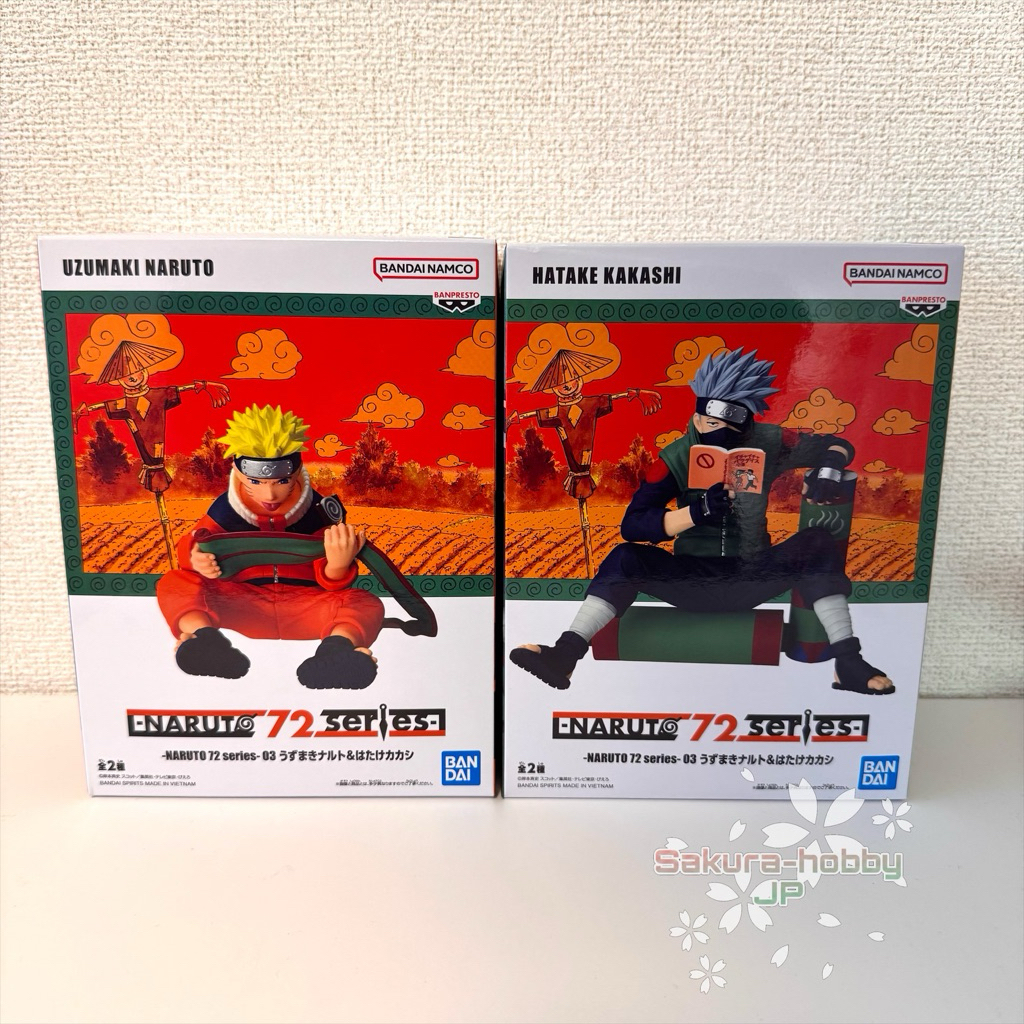 NARUTO Shippuden -NARUTO 72 series- Vol.3 Uzumaki Naruto & Hatake Kakashi [Direct from Japan] [100% JAPAN AUTHENTIC]