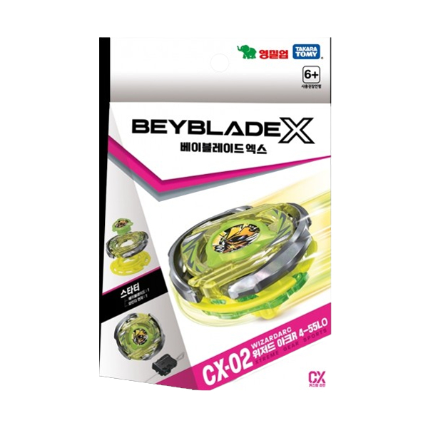 [Beyblade X] CX-02 Wizard ArcR 4-55LO
