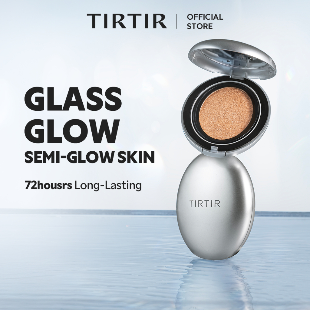 [TIRTIR] Mask Fit Aura Dewy Finish Cushion คุชชั่นไข่ตลับเงิน 18g