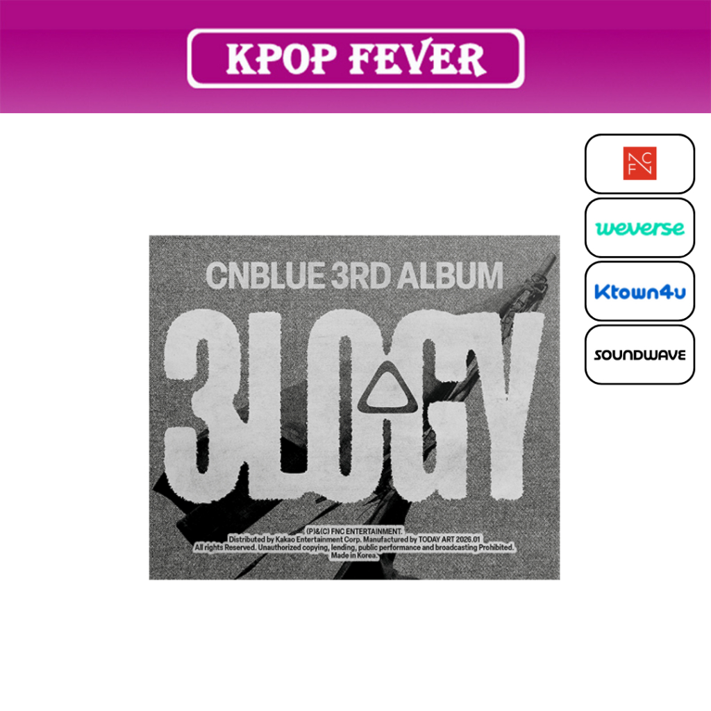 CNBLUE [3LOGY] POSTCARD ver. / 3rd Full Album