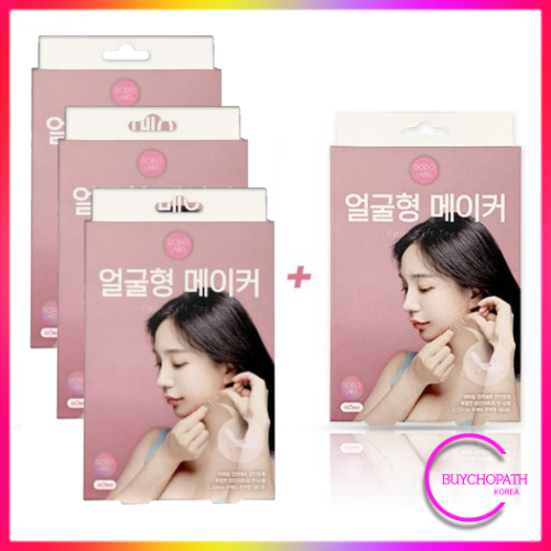 [DODO LABEL] 3+1 Face Shape Maker Lifting Tape (160 ea) / Chin, Cheek, V-line Tape / K-BEAUTY