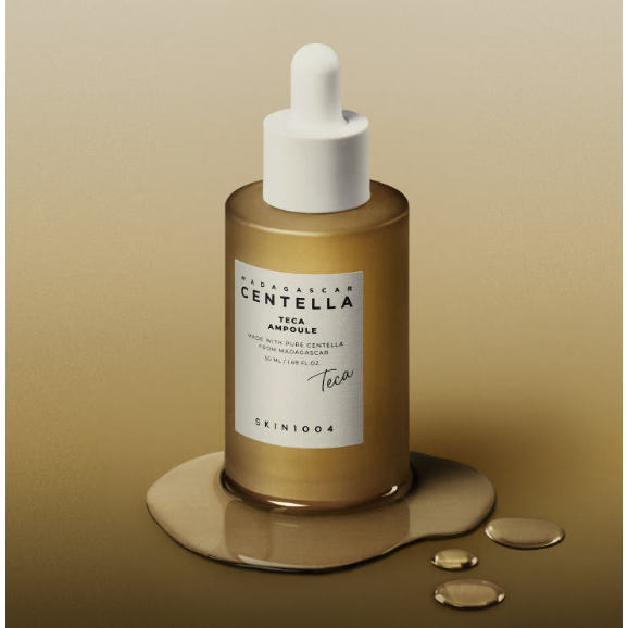 SKIN1004 Madagascar Centella Teca Ampoule 50ml | ซูทติ้ง แอนด์ เฟิร์มมิ่ง แอมพูล | Cica Repair Serum สําหรับผิวแพ้ง่าย