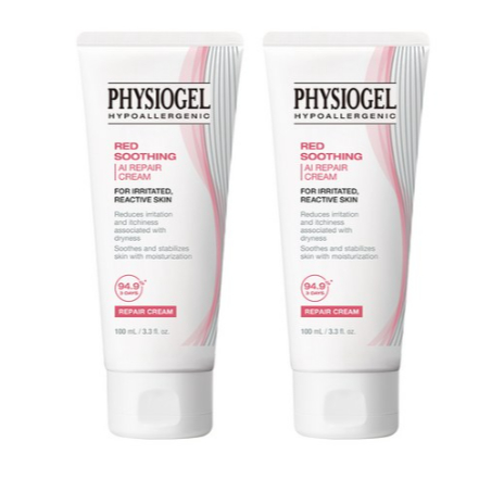 Physiogel Red Soothing AI Repair Cream 100ml 2 ชิ้น มอยเจอร์ไรเซอร์