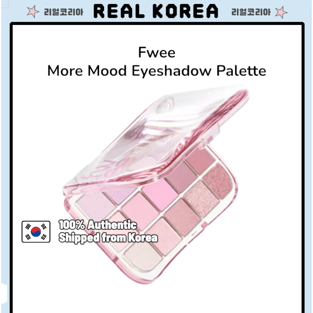 [Fwee] More Mood Eyeshadow Palette (6 เฉดสี)