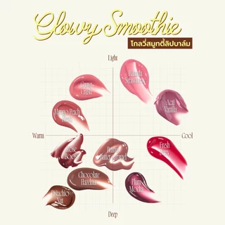 [fwee] Smoothie Lip Balm (Glowy/Blurry_17 สี, 9.5g)