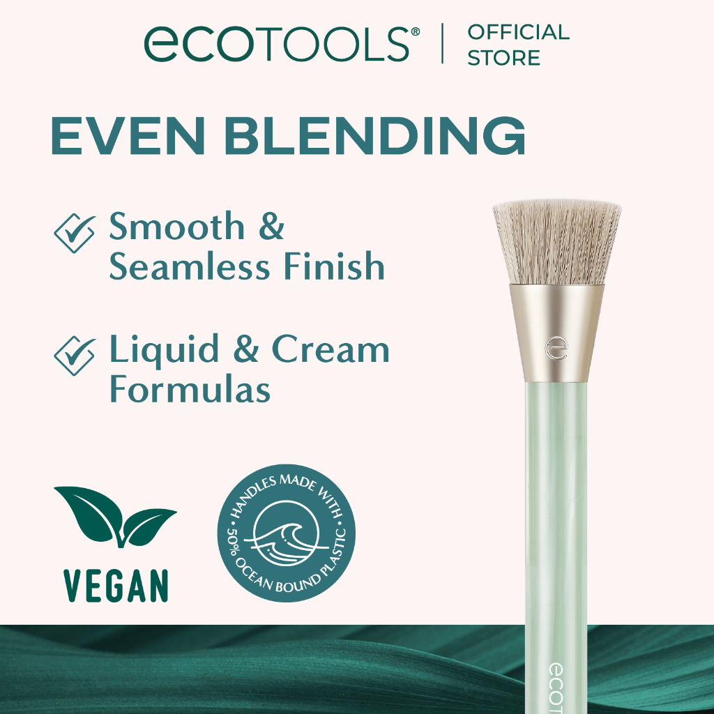 EcoTools Sea Gems แปรงผสมของเหลวและครีม