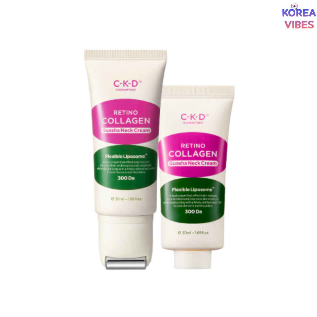 CKD Retino Collagen Small Molecule 300 ครีมคอ Guasha 50ml