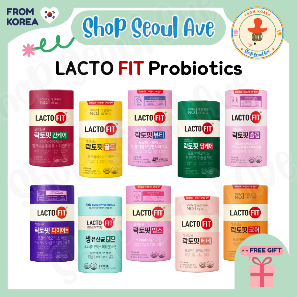 [Chong Kun Dang] Lacto Fit Korean Probiotic Stick Powder – Daily Balance Care | 30P / 60P
