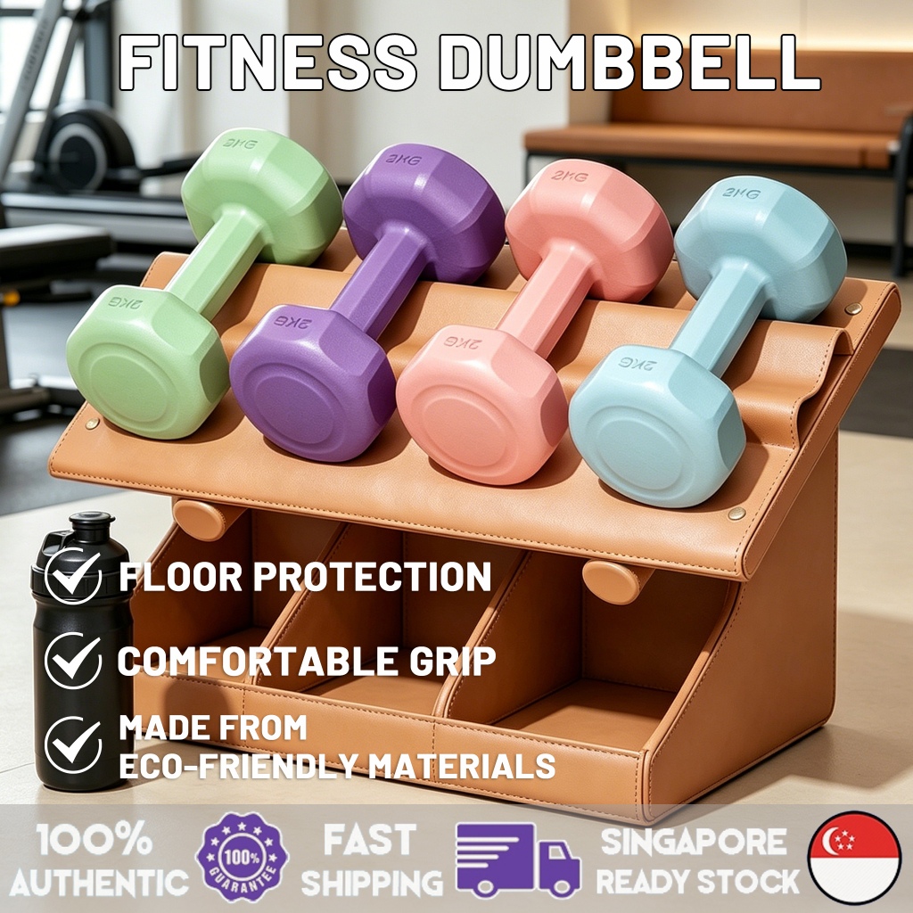 SG Dumbbell for Weight Strength Training Neoprene Dumbell Set 1kg 2kg 3kg เหมาะสําหรับออกกําลังกายที